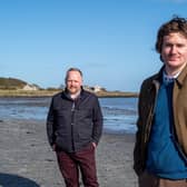 Broadcaster Mark Thompson (left) teams up with historian Dr Fionnan O’Connor (right) to discover the fascinating, and almost forgotten story of what was once the greatest whiskey industry in the world. Whiskey Talkin’ is on BBC Two Northern Ireland, Sunday 30 May at 10pm