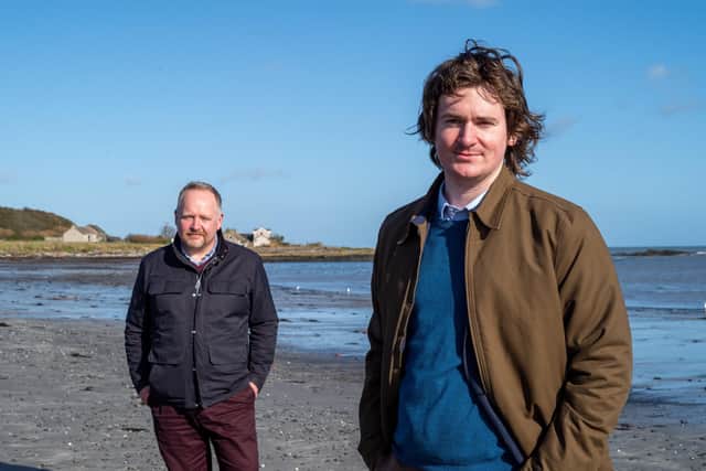 Broadcaster Mark Thompson (left) teams up with historian Dr Fionnan O’Connor (right) to discover the fascinating, and almost forgotten story of what was once the greatest whiskey industry in the world. Whiskey Talkin’ is on BBC Two Northern Ireland, Sunday 30 May at 10pm