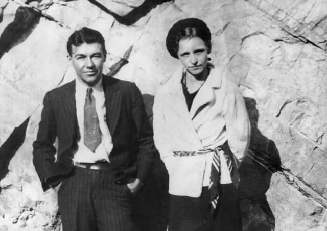 Barrow Gang members Bonnie Parker, pictured here on the right, and William Daniel Jones. Parker was the other half of the notorious Bonnie and Clyde gangster duo who robbed and murdered in the United States during two years until they were shot dead at a police roadblock in Louisiana in May 1934. Picture: AFP/GettyImages