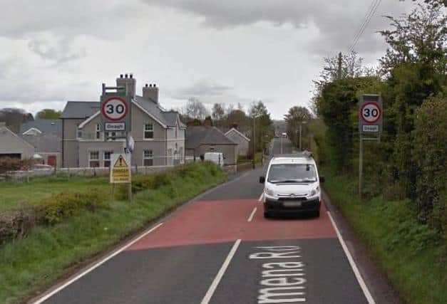 Ballymena Road, Doagh. Pic by Google.