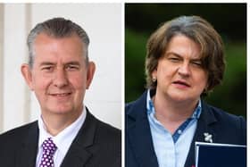Edwin Poots and Arlene Foster