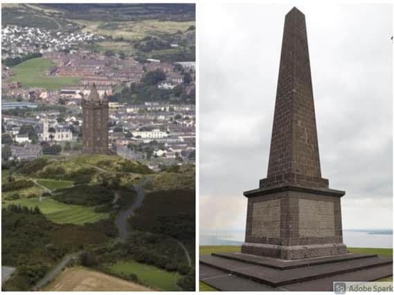 Mr McWilliams is aiming to complete the 22-mile walk from Scrabo Tower to the Knockagh monument on Sunday.