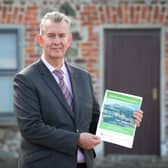 Rural Affairs Minister Edwin Poots launches the £1m Rural Halls Refurbishment Schemee