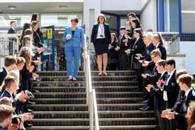 Press Eye - Belfast - Northern Ireland -  25th May 2021

Photo by William Cherry  / Press Eye

First Minister Arlene Foster visited Craigavon Senior High School today to mark the school's celebrations for the NI Centenary. During the visit, she met pupils and teachers, and took part in a tree planting ceremony to commemorate the occasion.
 

25 May 2021 

Foster joins students in celebration of best of Northern Ireland 


First Minister Arlene Foster has visited a special exhibition of favourite memories and much-loved locations created by students at Craigavon Senior High School as part of their Centenary celebrations.

The First Minister commended the inspirational display of images and prose which celebrate the best of Northern Ireland.

Arlene Foster said: "I was delighted to meet with students and hear from them about what matters most to them. It is clear that they have a love and a passion for this place that I share. The only point of difference between us is whether Fermanagh's lakes or Armagh's orch