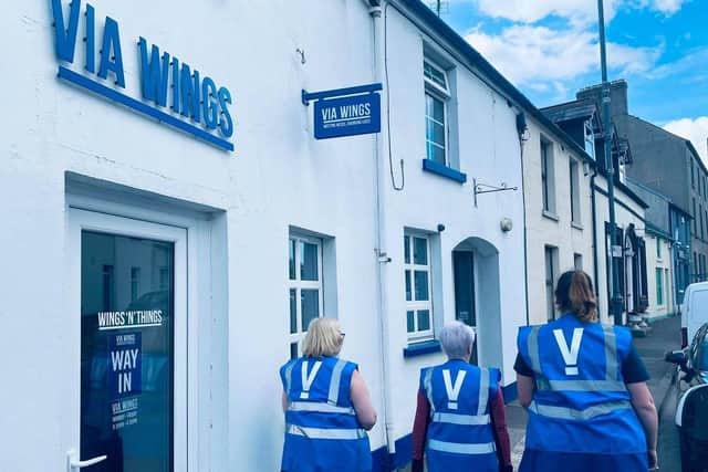 The team at Via Wings are taking part in the Miles 4 Minds challenge for mental health awareness and funding