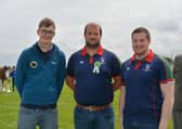 Finvoy YFC members stewarding in the horse classes at Ballymoney Show 2019.