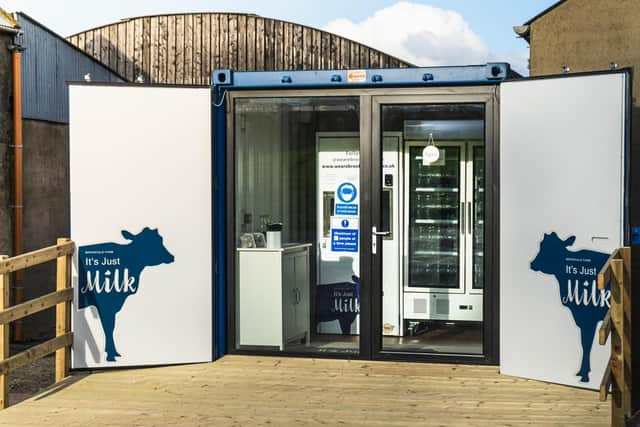 The vending machine at Brookvale Farm