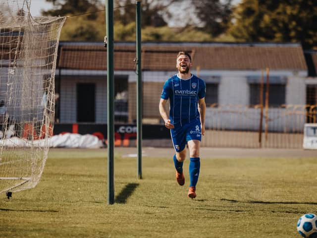 Stephen Lowry has signed a new one-year deal with Coleraine. PICTURE: David Cavan