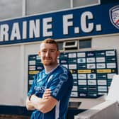 Rodney Brown has signed a three-year contract with Coleraine. PICTURE: David Cavan