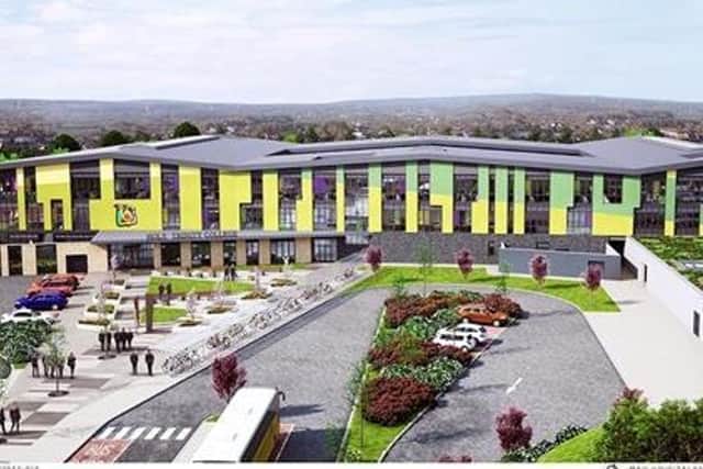 Image of the proposed new school in Cookstown.