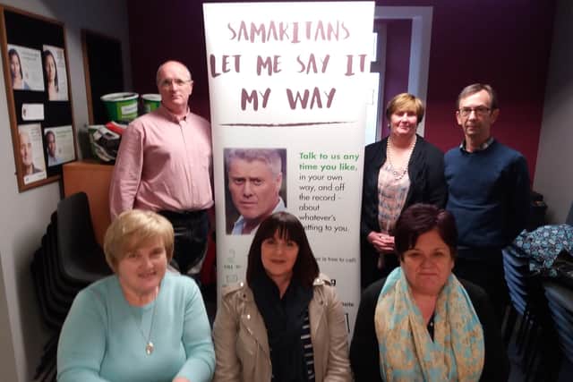 The Samaritans of Ballymena were able to upgrade its computer system, complete building repairs and purchase a fireproof cupboard