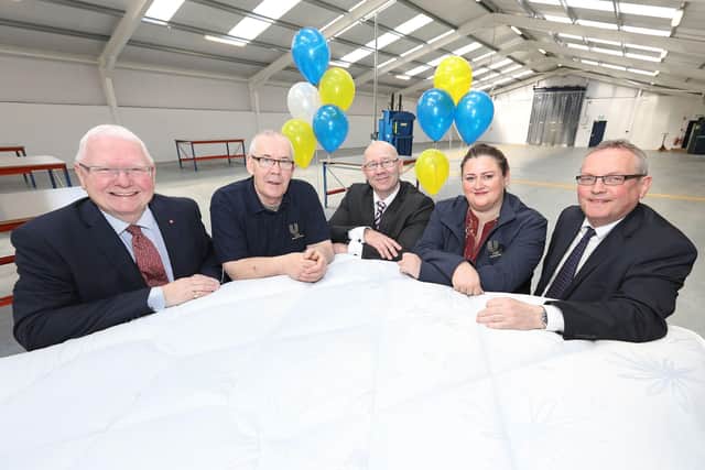 The launch of USEL at the ‘reuse and recycling’ centre and bed factory in Ballymena which created jobs and pre-employment opportunities for adults with disabilities