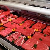 The meat counter at McCartney's, Moira