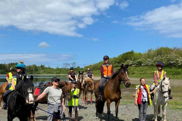 The laneways and paths at the dam are regularly used for hacking by horse riders from the surrounding area.