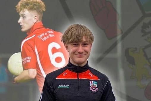 Tributes have been paid to keen GAA player Joshua Griggs, who died after a road traffic accident in Banbridge. Photo: Breac an Bhile Eoghan Rua GFC.