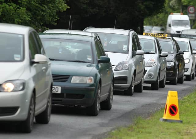 Traffic congestion.
Picture by Brian Little/Presseye