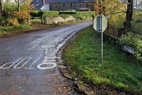 Orpins Mill Road. Pic by Google.