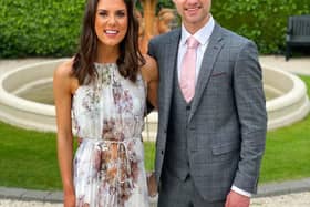 Chris McNeill pictured with his girlfriend Zara Thom