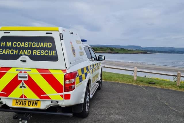 Members of Portmuck Coastguard were tasked to Brownsbay on June 15.