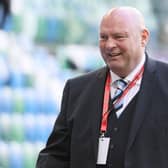 Ballymena United manager David Jeffrey. Pic by Pacemaker.