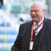 Ballymena United manager David Jeffrey. Pic by Pacemaker.