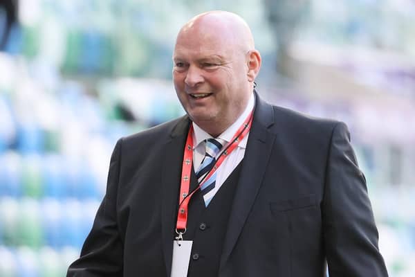 Ballymena United manager David Jeffrey. Pic by Pacemaker.