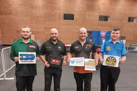 Team CJDA: Alex Flohr from Luxembourg, John O'Toole, Gregg Fowles and Jake Sproule.