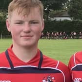 Joshua McNeely made his debut for Ballymena Academy First XV this week  after three major heart operations