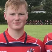 Joshua McNeely made his debut for Ballymena Academy First XV this week  after three major heart operations