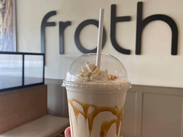 Iced coffees and drinks are also available at Froth Coffee Lounge, which Ulster Star readers love according to our recent poll