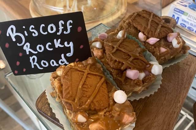 Biscoff Rocky Roads, available at Froth Coffee Lounge