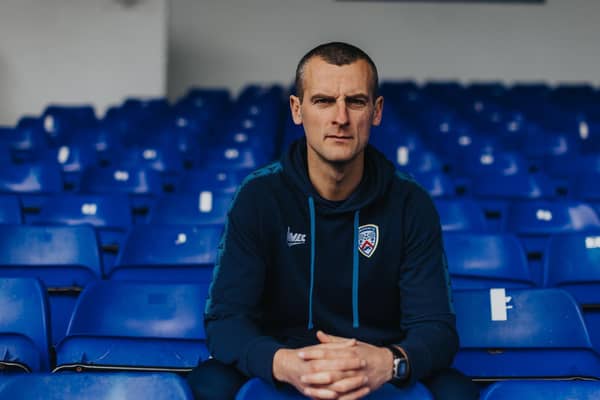 Oran Kearney has committed his future to Coleraine. PICTURE: David Cavan