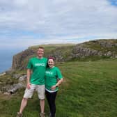 Marianne Darragh, from Ballymena, and her husband Allan