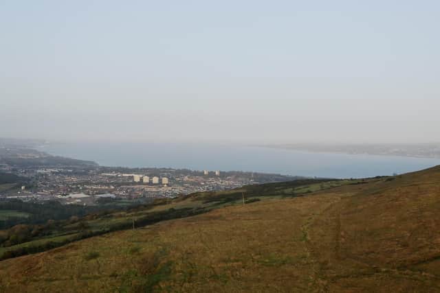The new Woodland Trust site is located next to the Cave Hill Country Park. Picture credit: Whitenoise Studios..