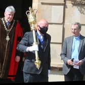 The Mayor of Causeway Coast and Glens Borough Council Councillor Richard Holmes pictured at the Armed Forces Day commemoration held on Monday, June 21