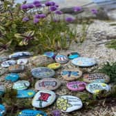 The Memory Stones of Love are taken on tour to various locations