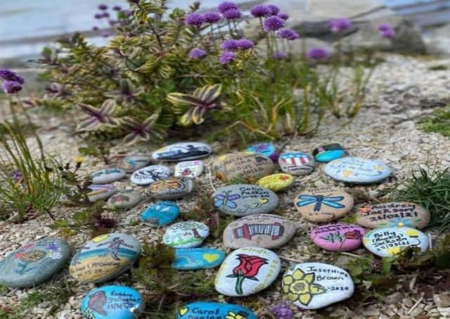 The Memory Stones of Love are taken on tour to various locations