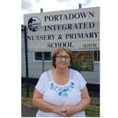 SDLP MLA Dolores Kelly who has been campaigning for a new build for Portadown Integrated Nursery and Primary School.