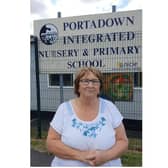SDLP MLA Dolores Kelly who has been campaigning for a new build for Portadown Integrated Nursery and Primary School.