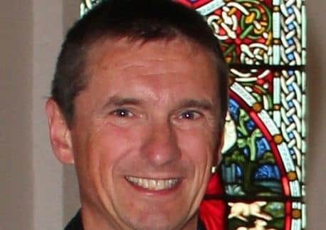 Rev Andy Heber - vicar of Carnmoney Parish Church
