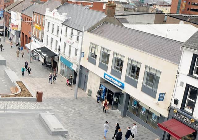 Lisburn city centre.