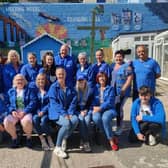 The team at Via Wings, pictured, are walking to raise awareness and funds for mental health problems. The money will go towards a Wellbeing Centre equipped for helping people with ill-mental health