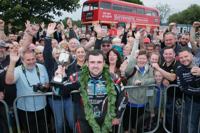 Spectators will be looking forward to the Armoy Road Races at the end of July, where Michael Dunlop is the local hero.