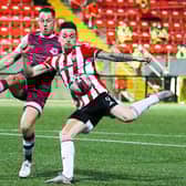 Derry City striker David Parkhouse. Picture by Kevin Moore/MCI