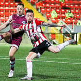 Derry City striker David Parkhouse. Picture by Kevin Moore/MCI