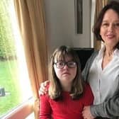 Dungiven mother, Rosaleen McElhinney has been granted permission by the High Court to intervene in the landmark case against the Secretary of State’s new commissioning powers for abortion services in Northern Ireland. She is pictured here with her daughter, Cara Rose.