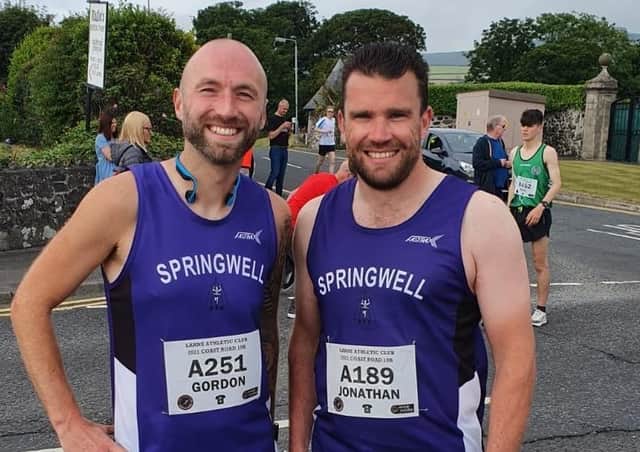 Gordon Mawhinney & Jonathan Huddlestone (Larne 10k)