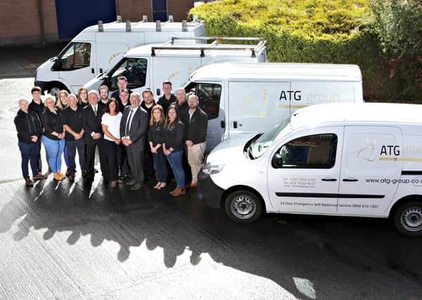 Some of the team at ATG