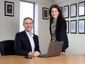 Geoff and Sinead Higgins.
