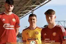 The new Portadown FC kits